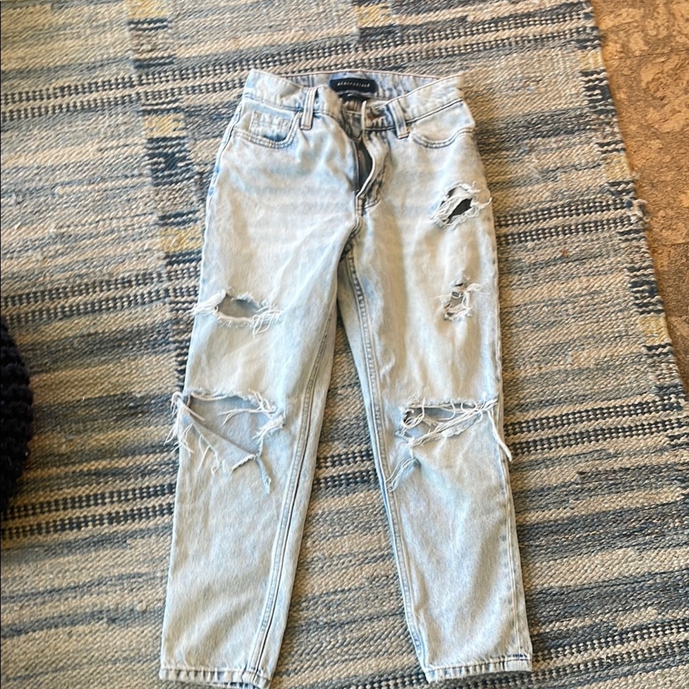 Aeropostale Light Blue Straight Leg Jeans